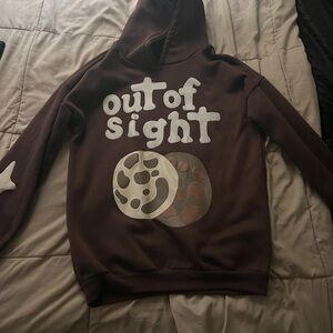 Brown Graphic Hoodie